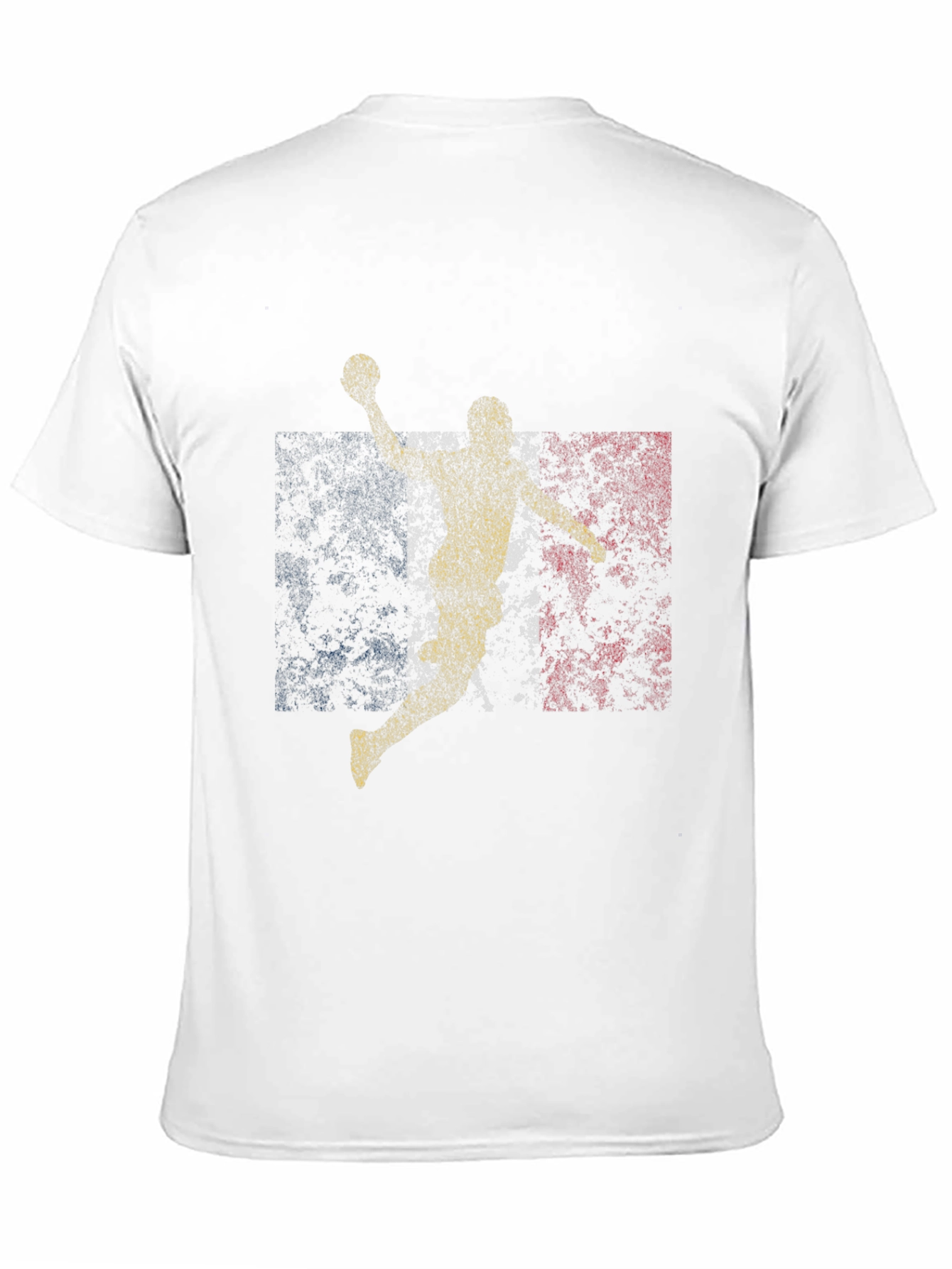 Handball Player Graphic Tee - Black