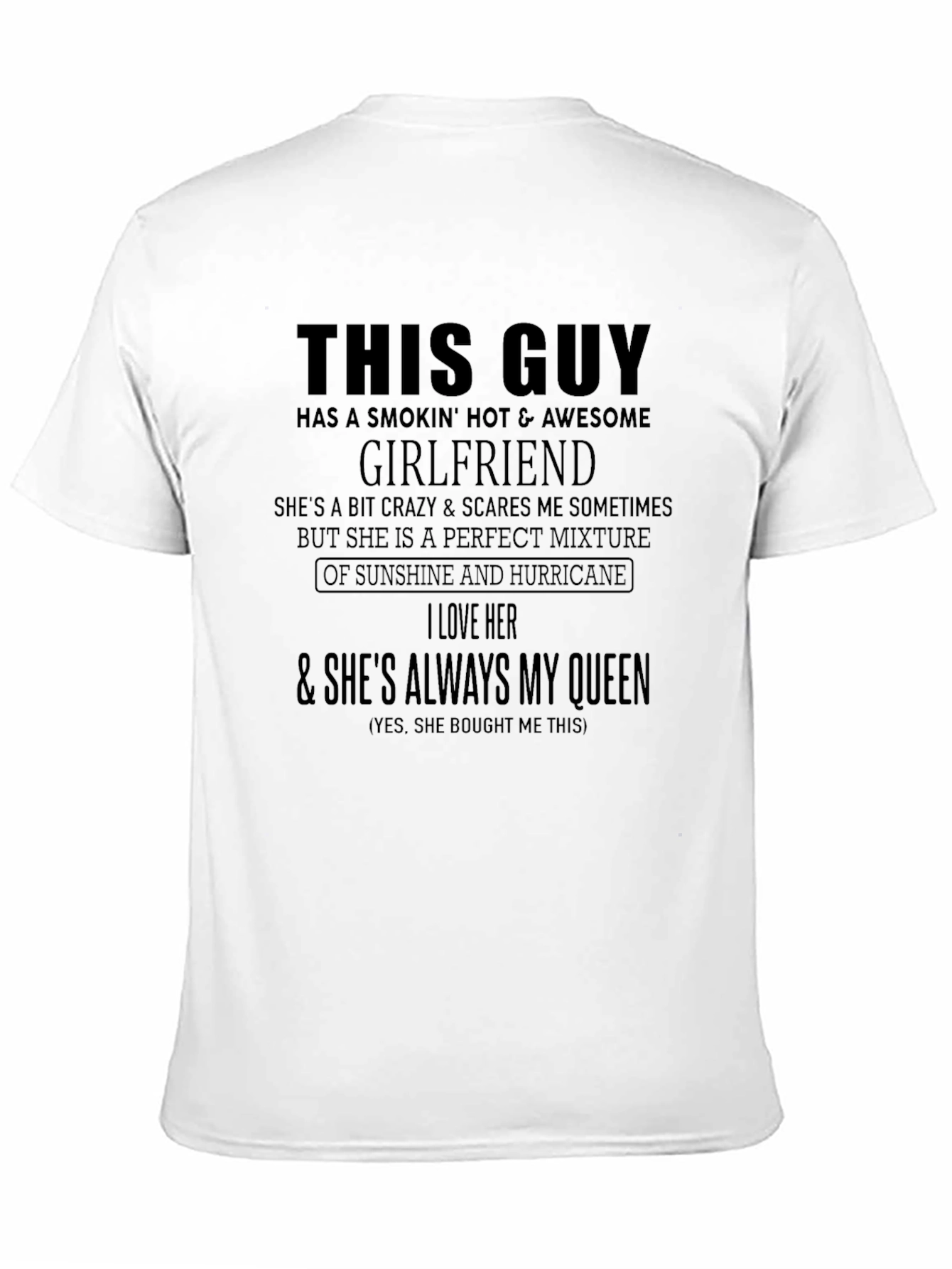 Funny Girlfriend T-Shirt - This Guy