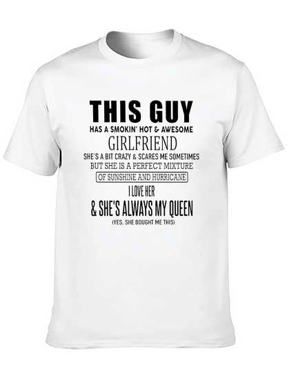Funny Girlfriend T-Shirt - This Guy