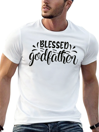 Blessed Godfather Black T-Shirt