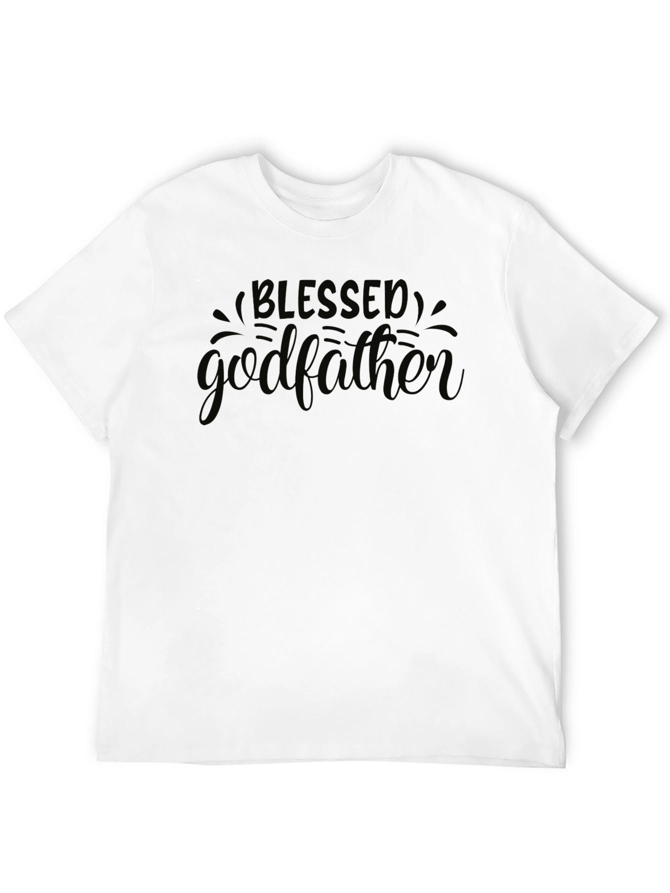 Blessed Godfather Black T-Shirt