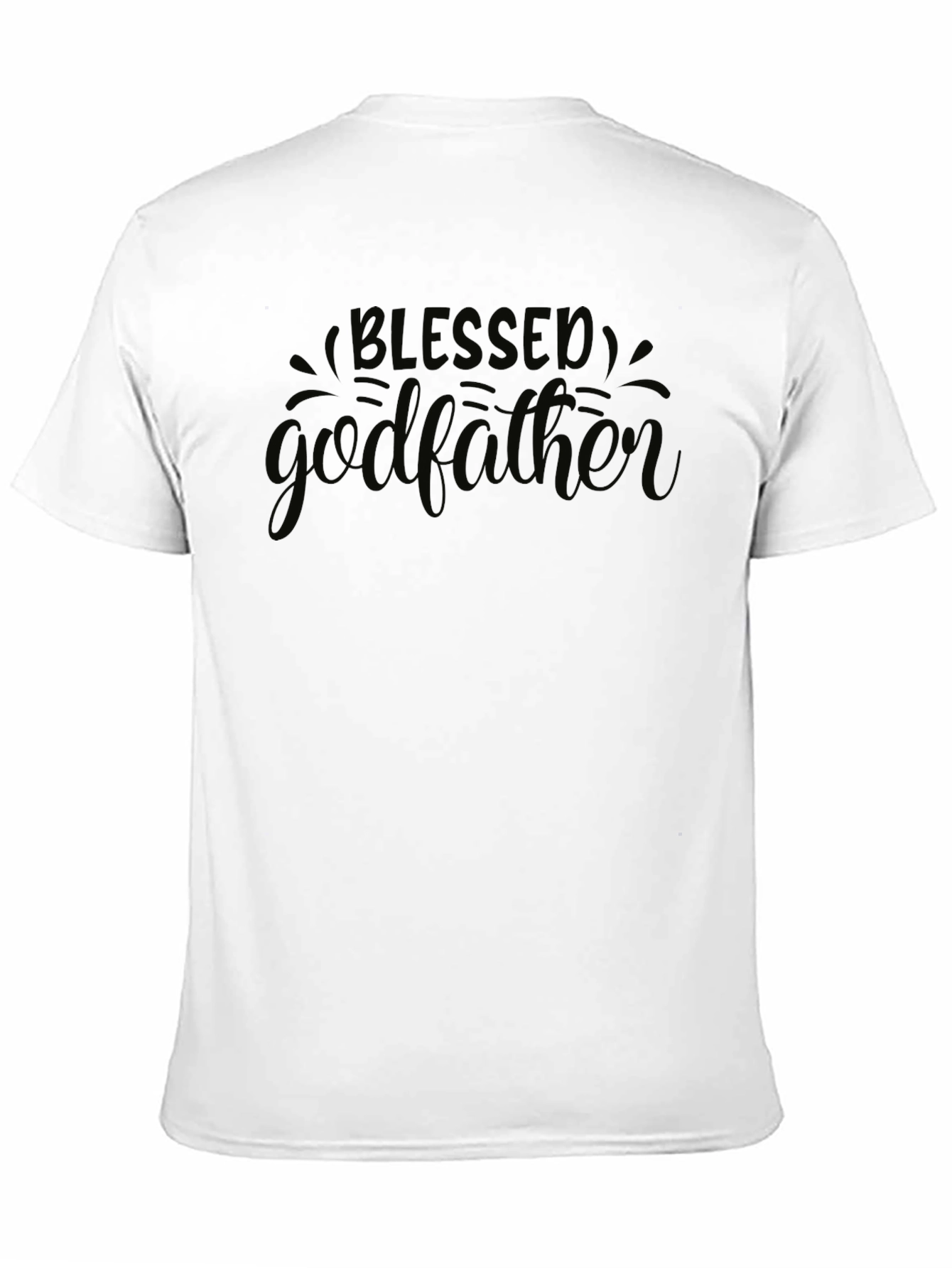 Blessed Godfather Black T-Shirt