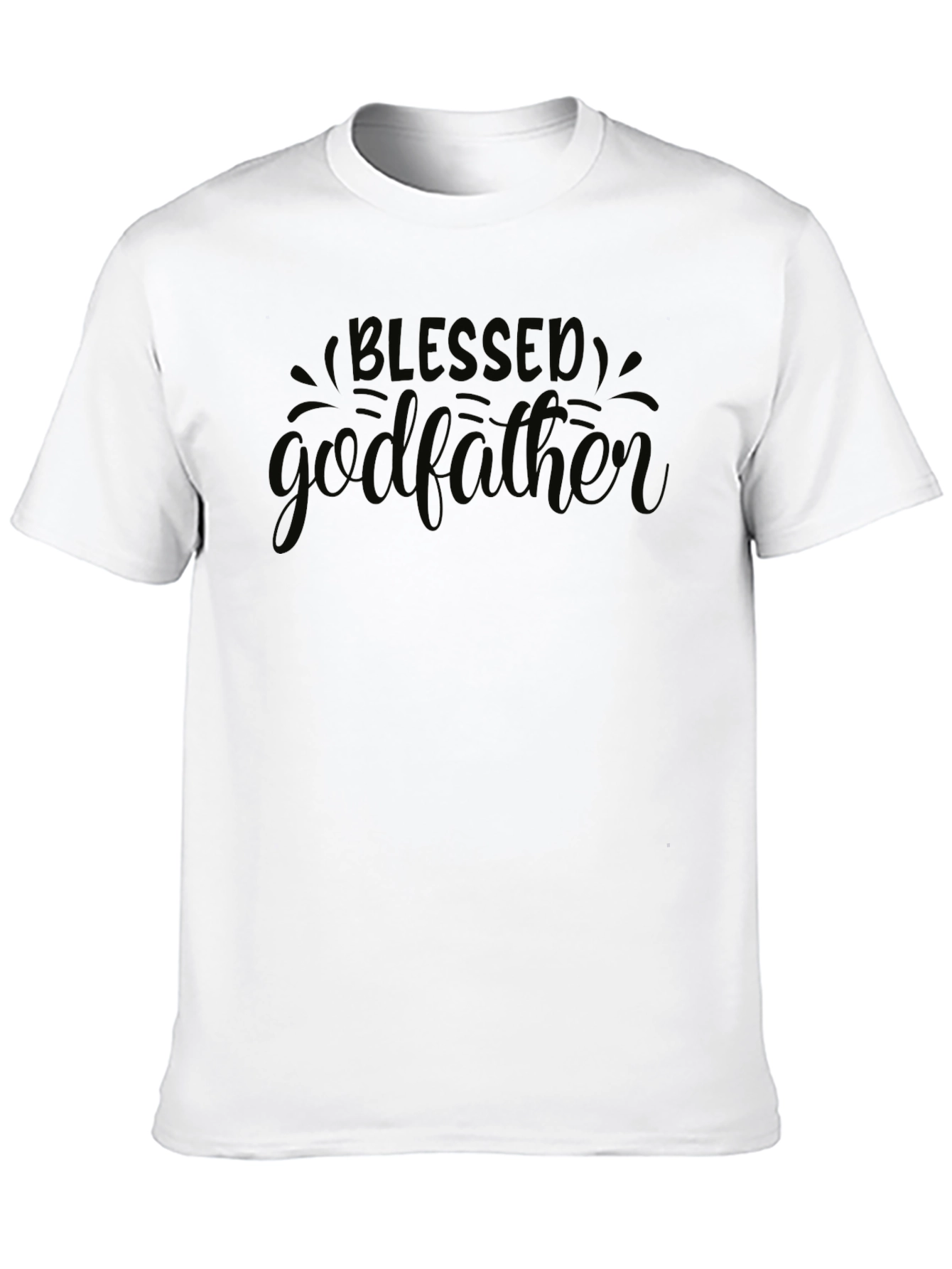 Blessed Godfather Black T-Shirt