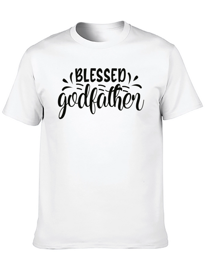 Blessed Godfather Black T-Shirt