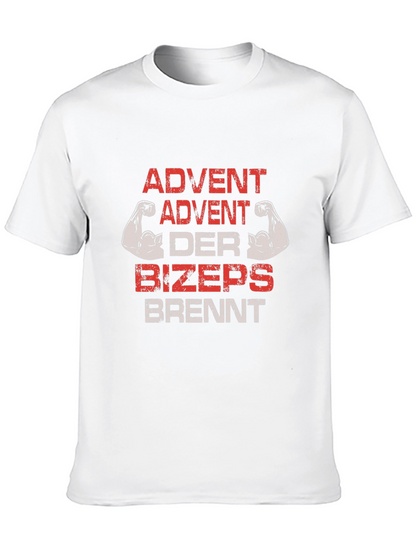 Advent Biceps Brennt Black T-Shirt