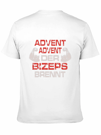 Advent Biceps Brennt Black T-Shirt