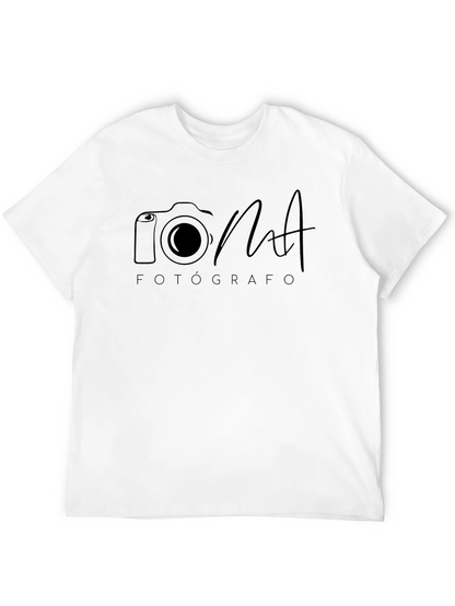 Photographer Black T-Shirt Camera Design