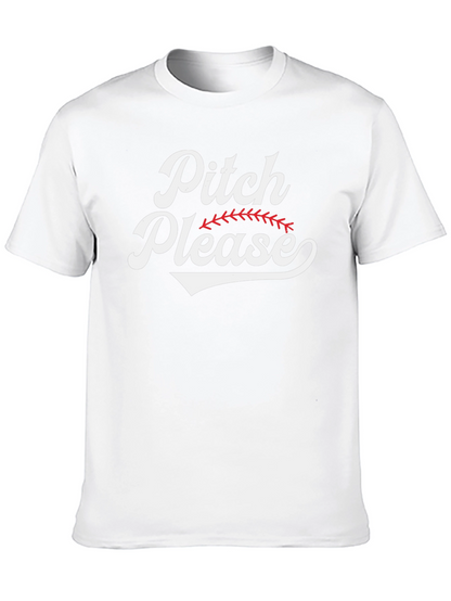 Pitch Please Baseball Graphic Tee