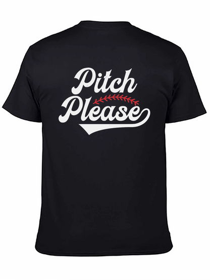 Pitch Please Baseball Graphic Tee