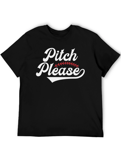 Pitch Please Baseball Graphic Tee