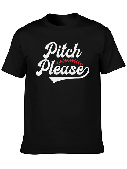 Pitch Please Baseball Graphic Tee
