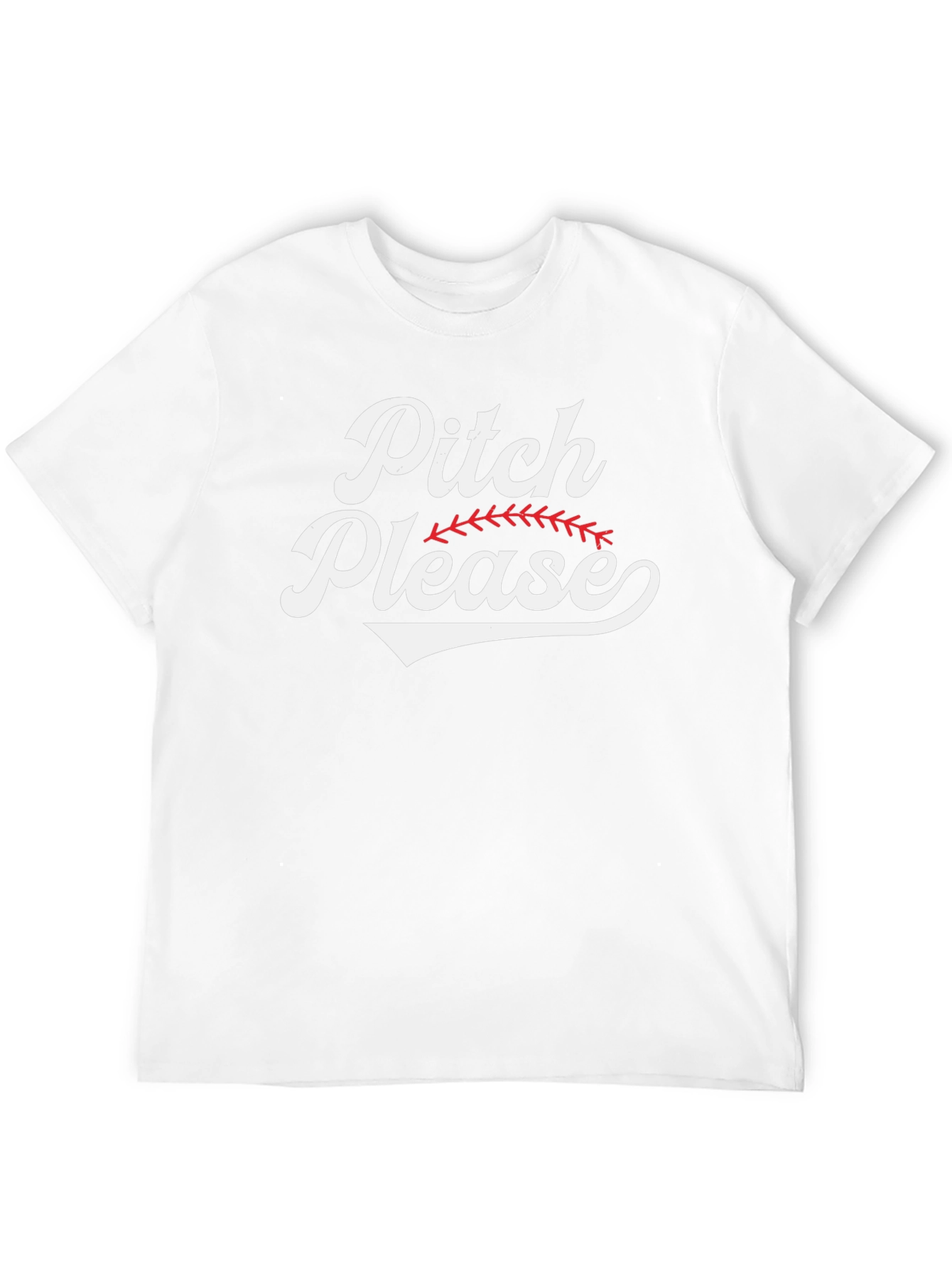 Pitch Please Baseball Graphic Tee