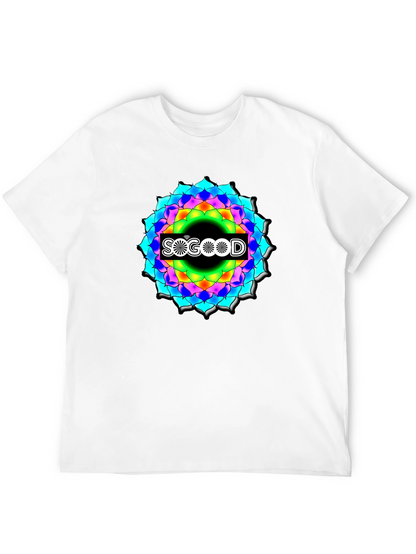 So Good Mandala Black Graphic Tee