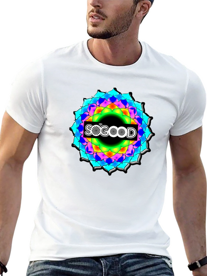 So Good Mandala Black Graphic Tee