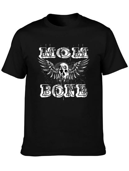 Mom To The Bone Graphic Tee - Black