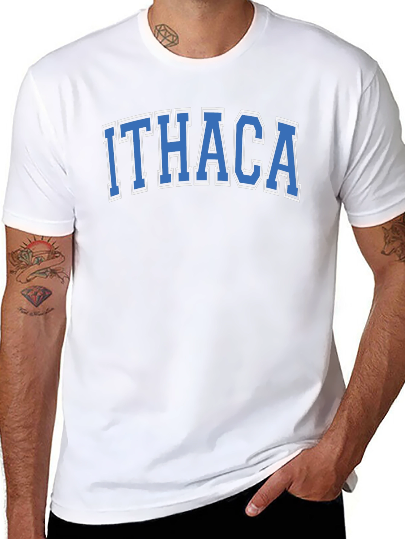 Ithaca T-Shirt - Classic Collegiate Style