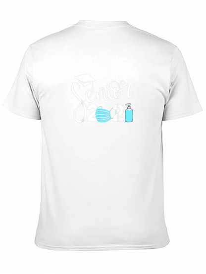 Senior 2021 Graduation T-Shirt - Pandemic Graduate Tee
