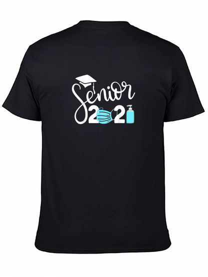 Senior 2021 Graduation T-Shirt - Pandemic Graduate Tee