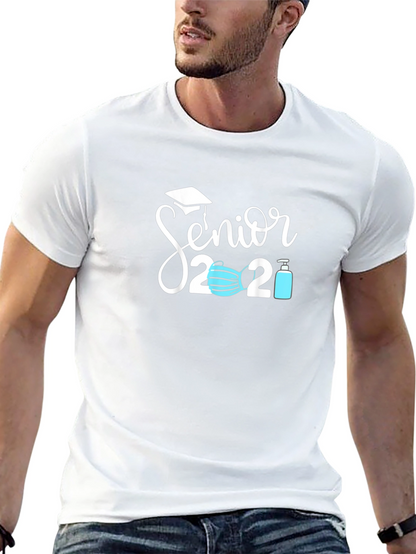 Senior 2021 Graduation T-Shirt - Pandemic Graduate Tee