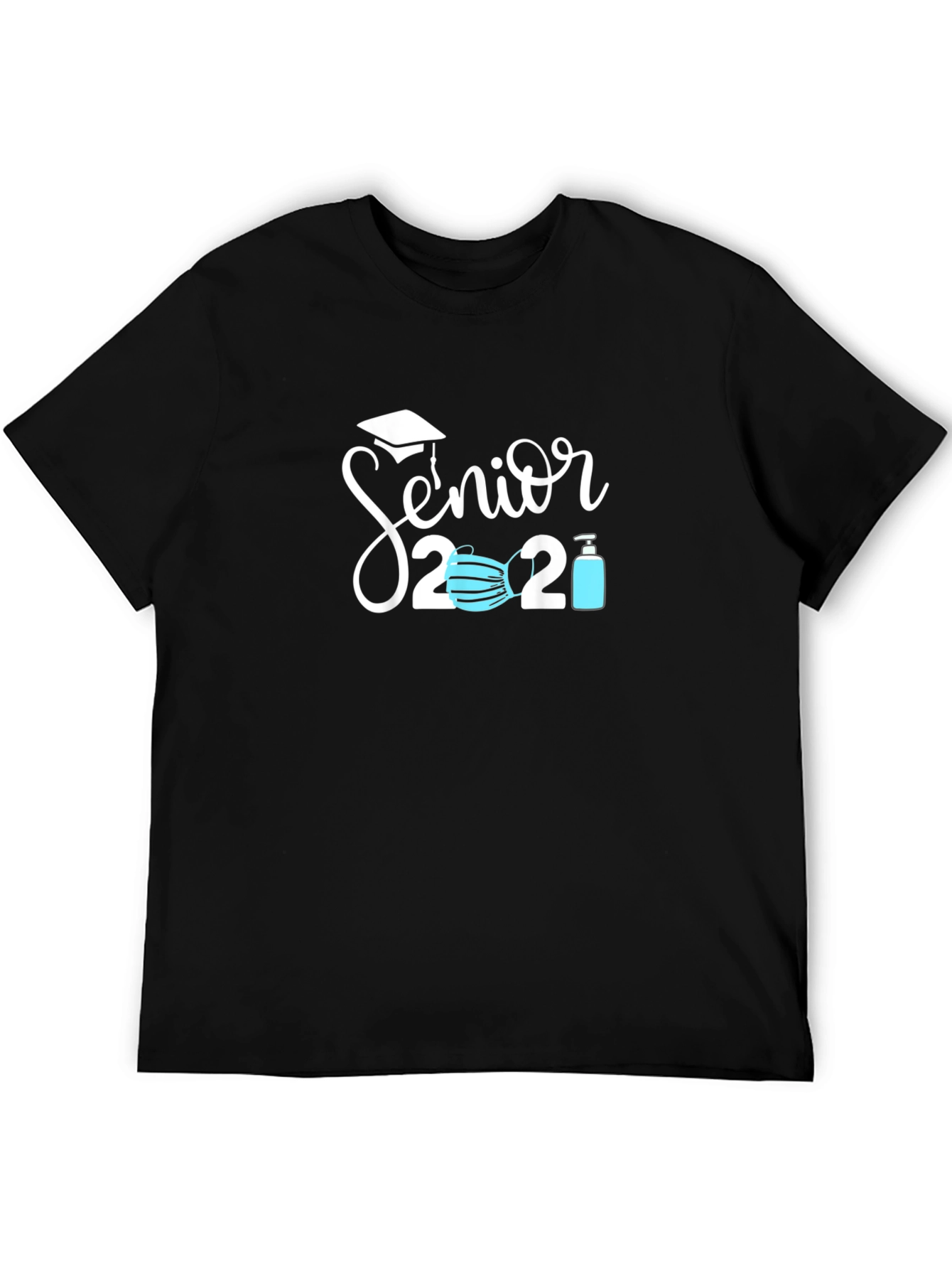 Senior 2021 Graduation T-Shirt - Pandemic Graduate Tee