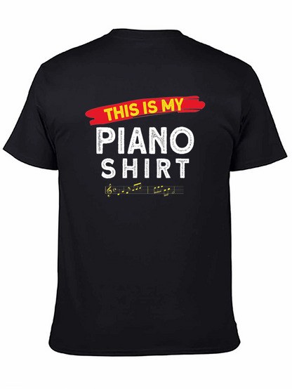 This Is My Piano Shirt - Music Lover Tee