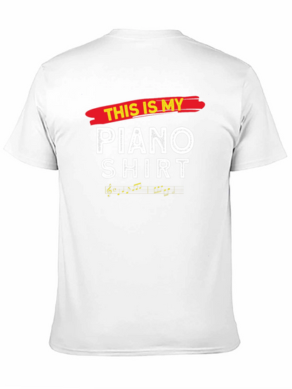 This Is My Piano Shirt - Music Lover Tee