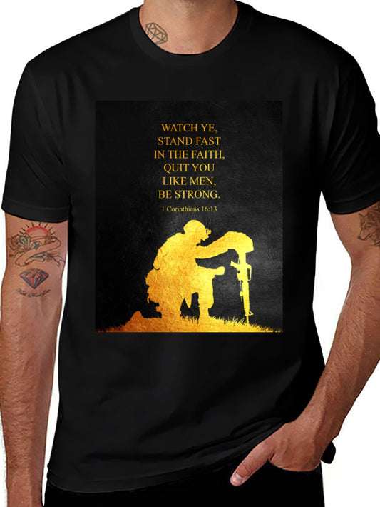 Faithful Soldier Graphic T-Shirt