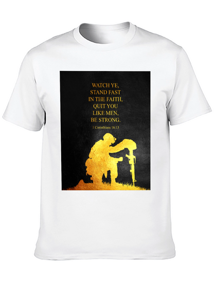 Faithful Soldier Graphic T-Shirt
