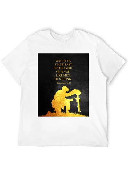 Faithful Soldier Graphic T-Shirt