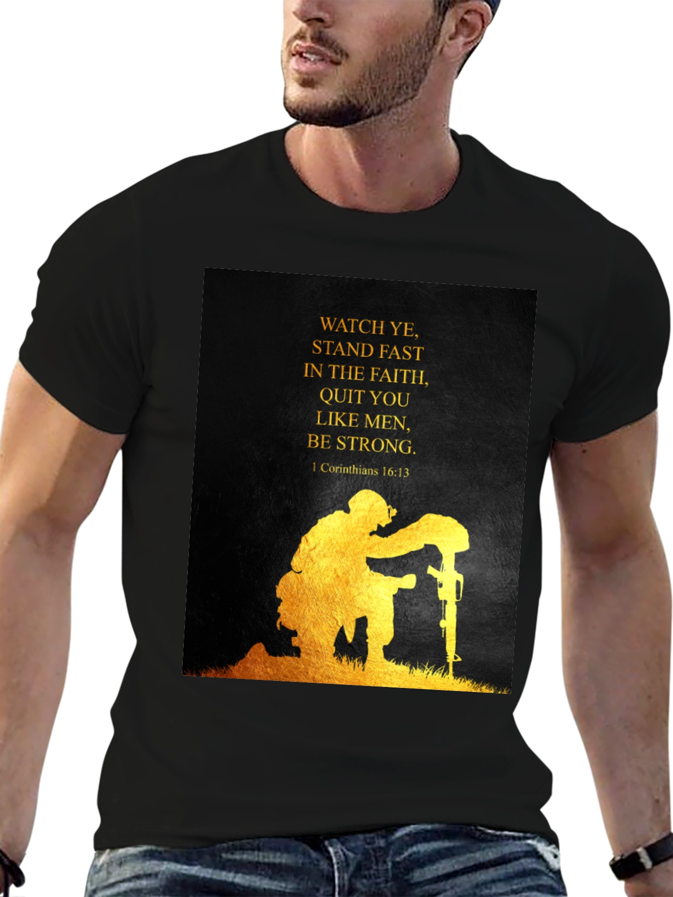 Faithful Soldier Graphic T-Shirt