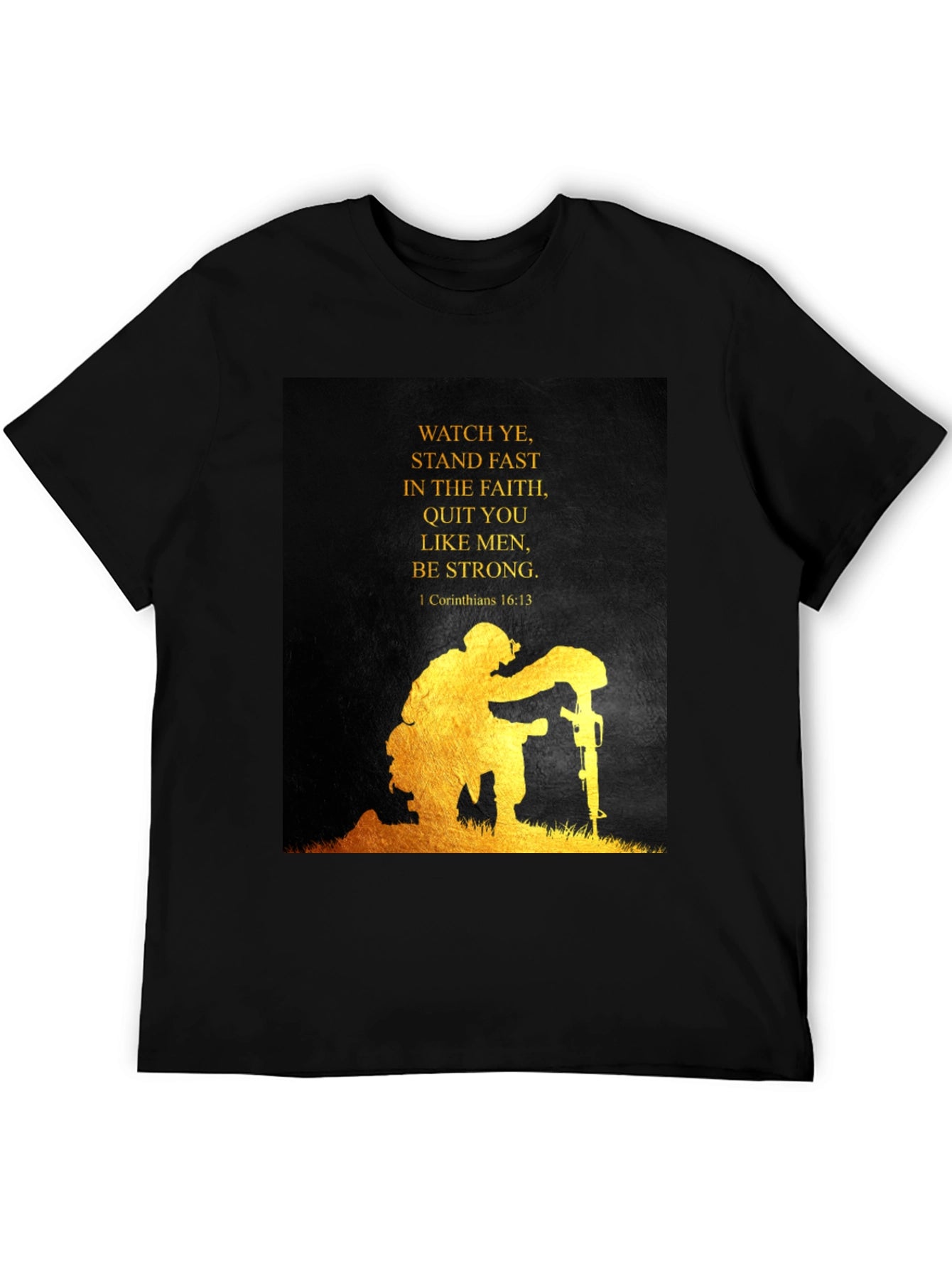 Faithful Soldier Graphic T-Shirt