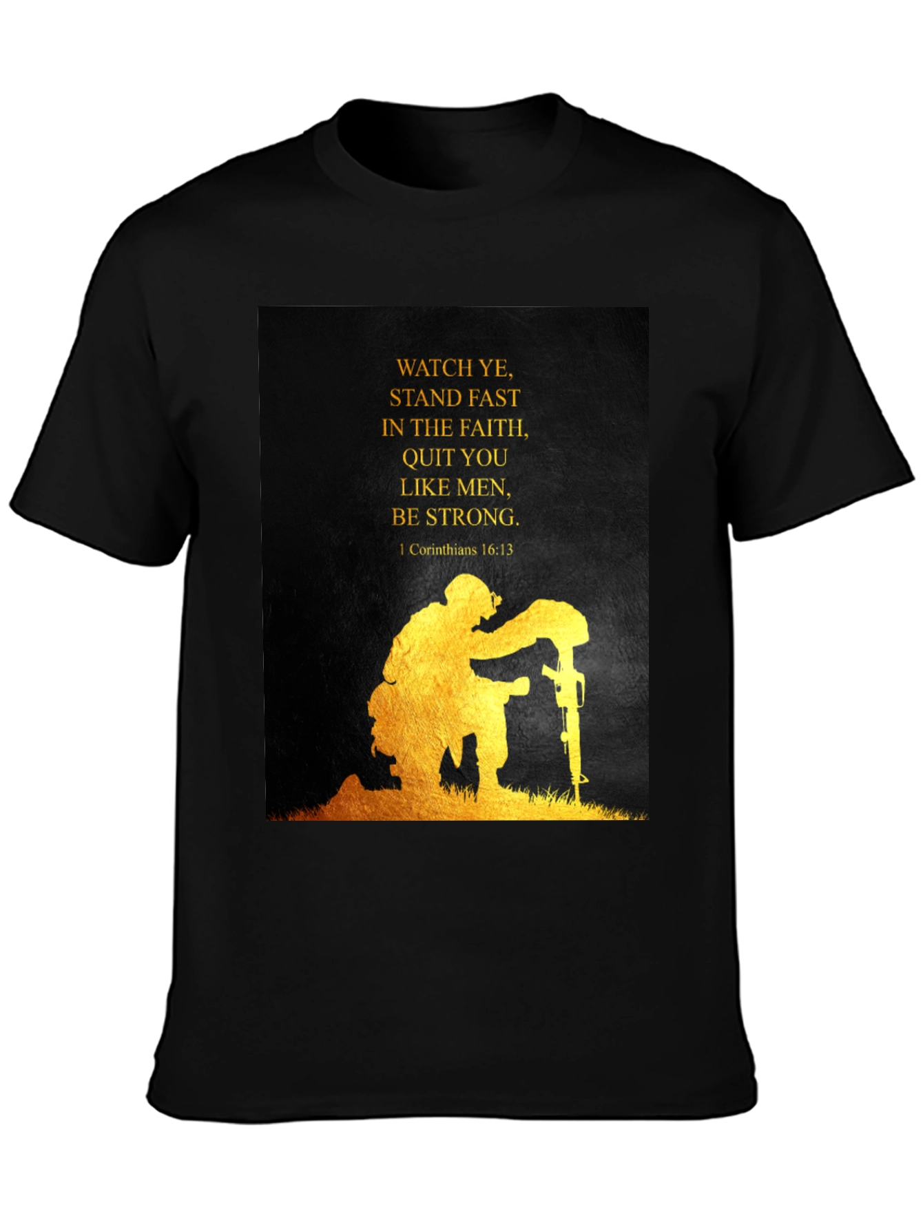 Faithful Soldier Graphic T-Shirt