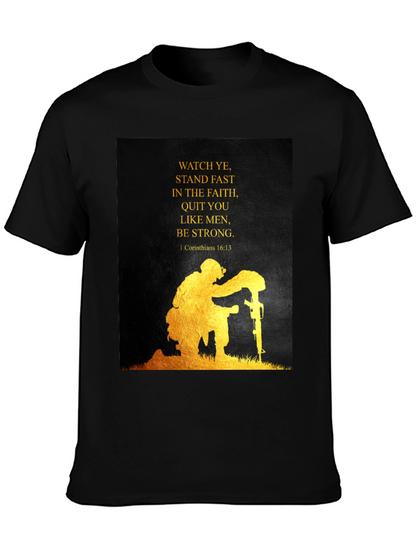 Faithful Soldier Graphic T-Shirt