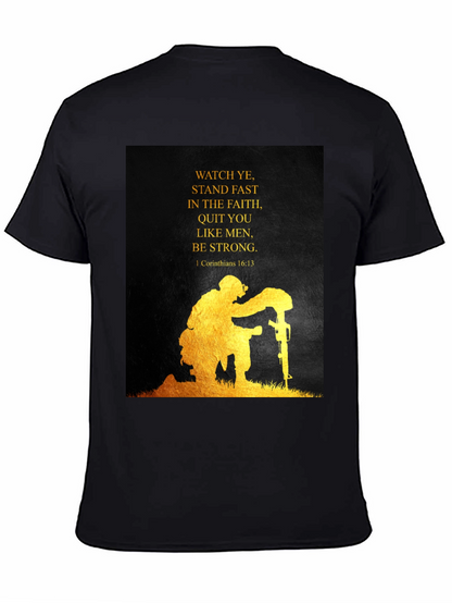 Faithful Soldier Graphic T-Shirt