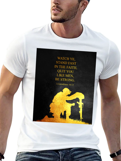 Faithful Soldier Graphic T-Shirt