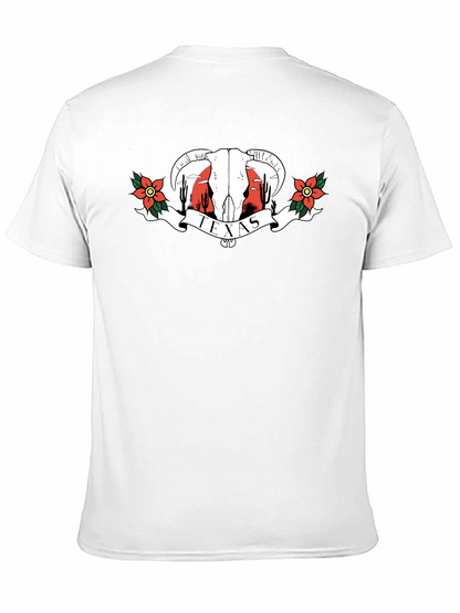 Texas Graphic T-Shirt | Western Bull Skull Tee