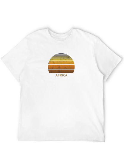 Africa Retro Sunset T-Shirt - Classic Fit