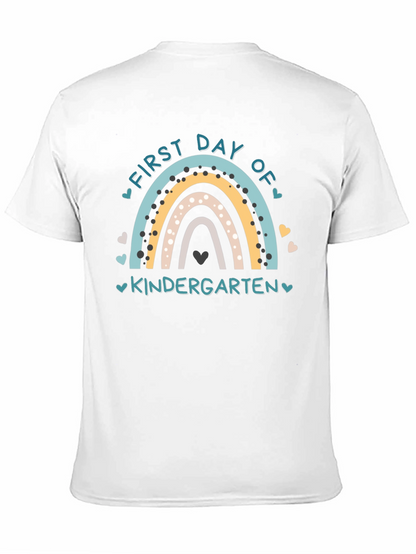 First Day of Kindergarten Rainbow T-Shirt
