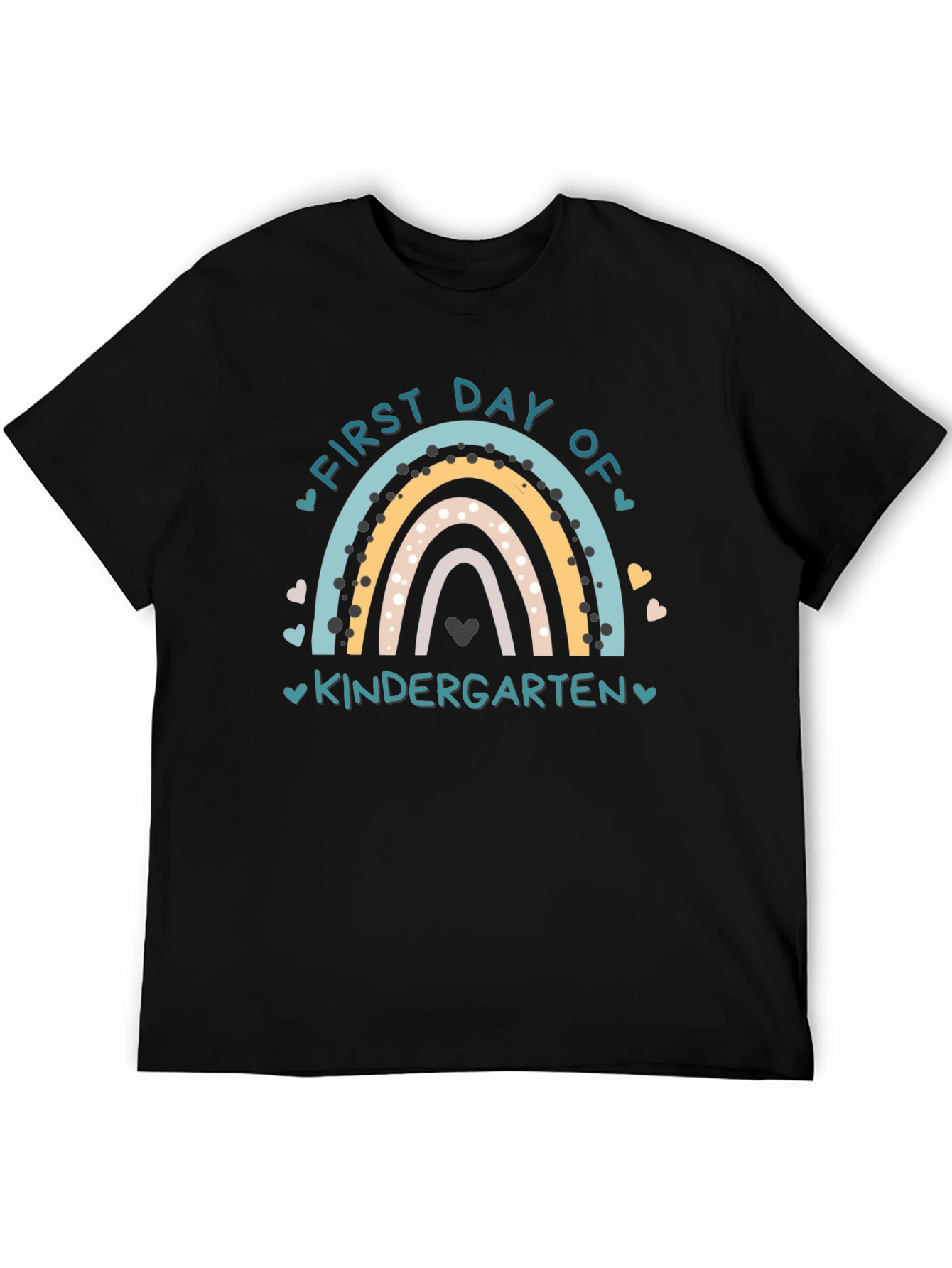 First Day of Kindergarten Rainbow T-Shirt
