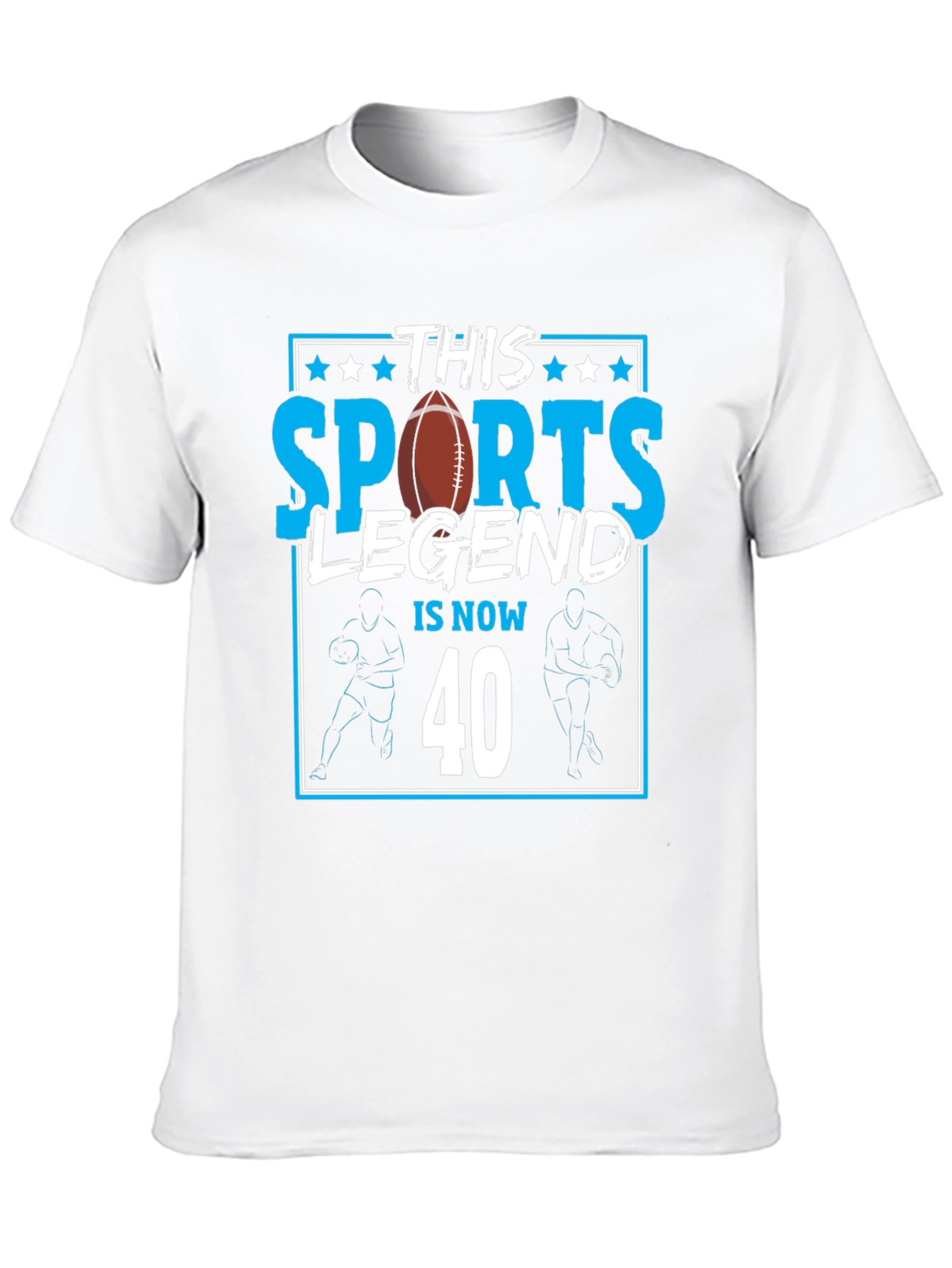 Sports Legend 40th Birthday Graphic Tee