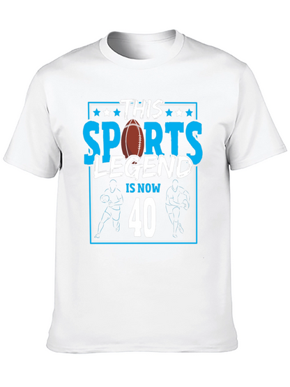 Sports Legend 40th Birthday Graphic Tee