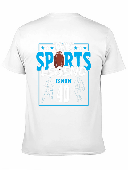 Sports Legend 40th Birthday Graphic Tee