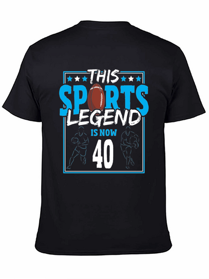Sports Legend 40th Birthday Graphic Tee