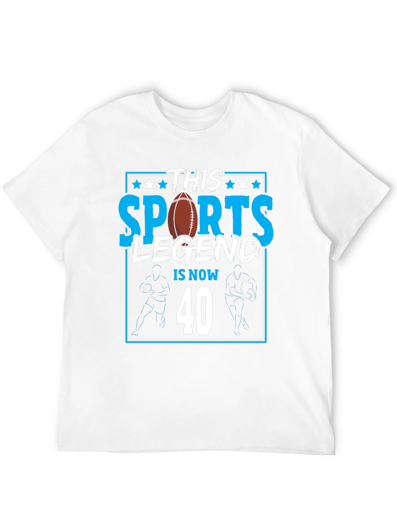 Sports Legend 40th Birthday Graphic Tee