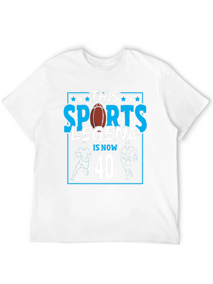 Sports Legend 40th Birthday Graphic Tee