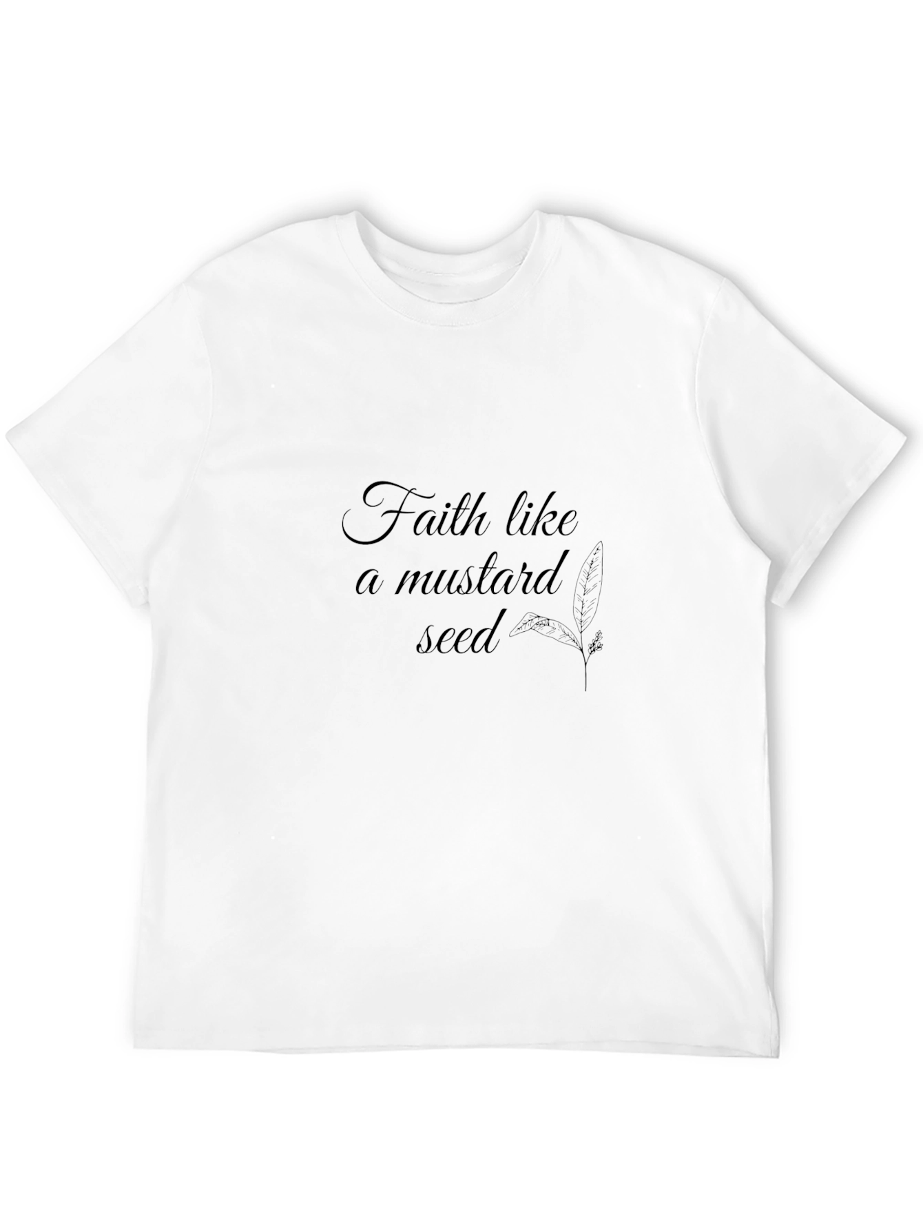 Faith Like a Mustard Seed Tee - Christian Apparel