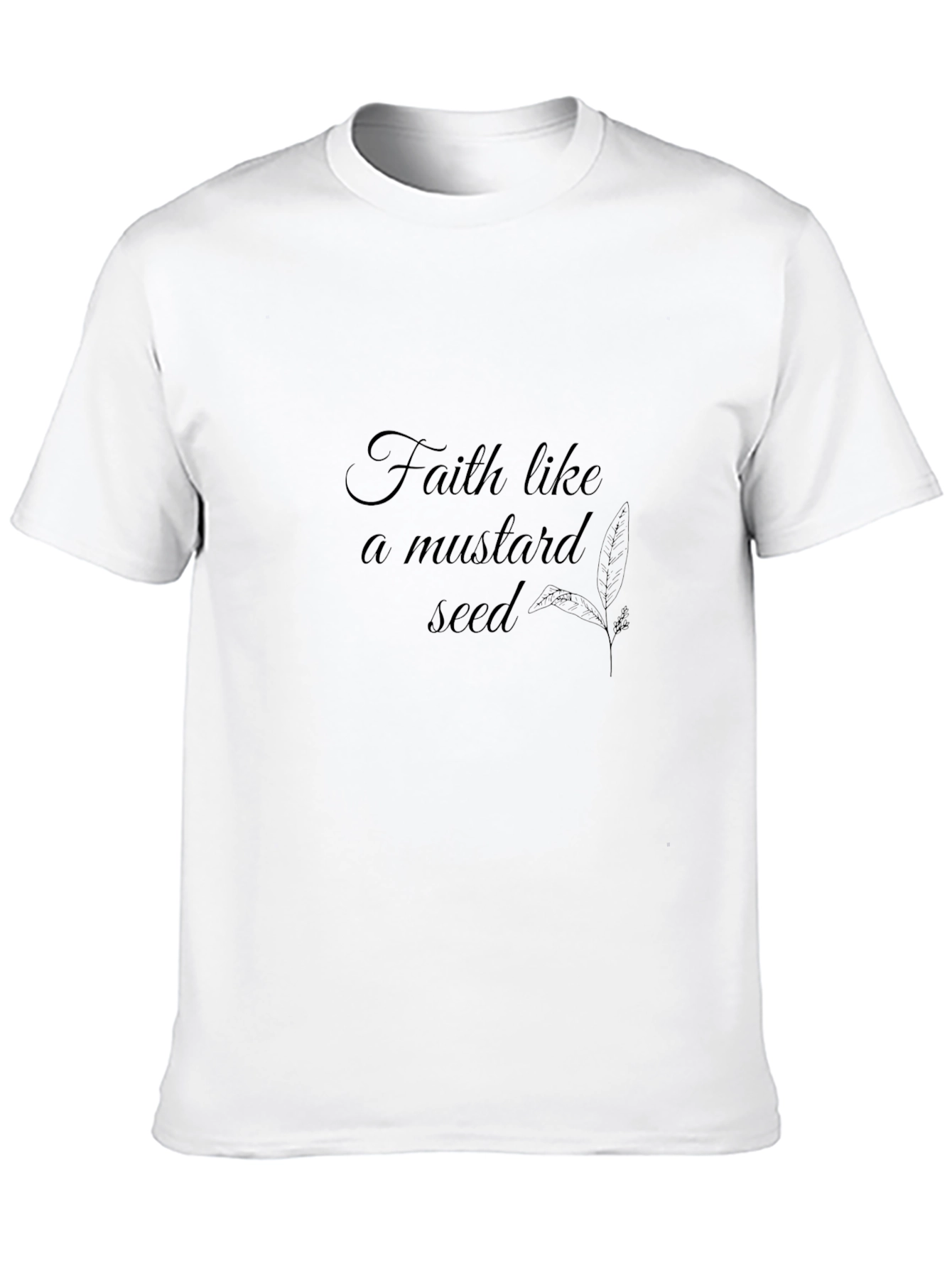 Faith Like a Mustard Seed Tee - Christian Apparel