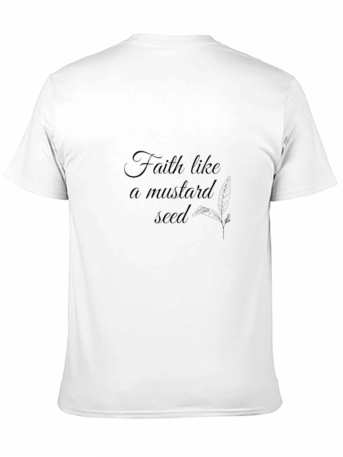 Faith Like a Mustard Seed Tee - Christian Apparel