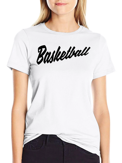 Basketball Graphic Tee - Soft Cotton Blend