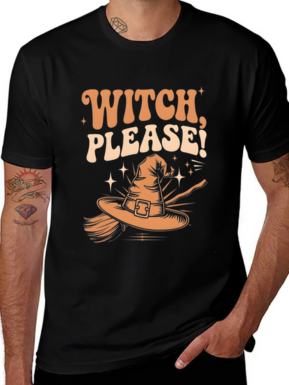 Witch Please Halloween T-Shirt - Spooky Season Style